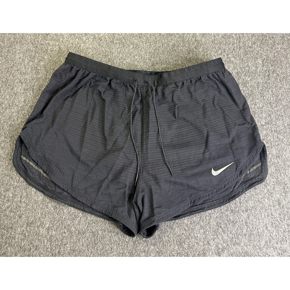 Nike Run Division Pinnacle Short Dri-FIT ADV Men's Large Athletic Black Running - Picture 2 of 16